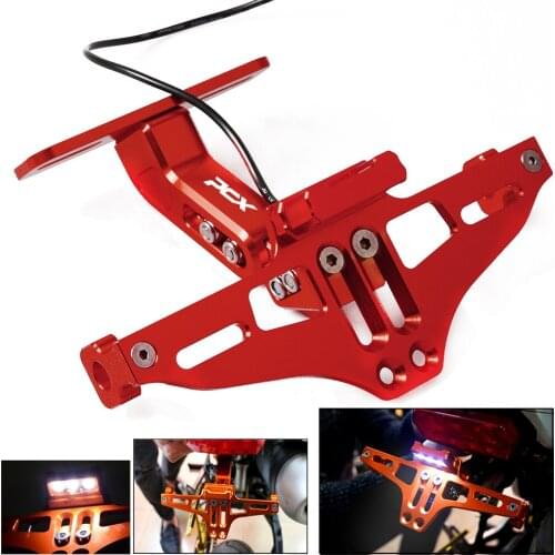 For HONDA PCX 125 PCX 150 PCX125 PCX150 2017 2018 2019 Motorcycle Adjustable Bracket Licence Plate Holder Frame Number Plate