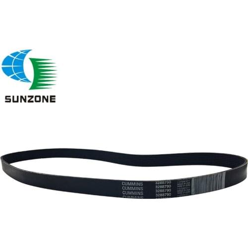 Rubber Fan Belt 3288790 For Engine NT855 6BT V Ribbed Generator Belt 8PK1444 Alternator Fan Belt