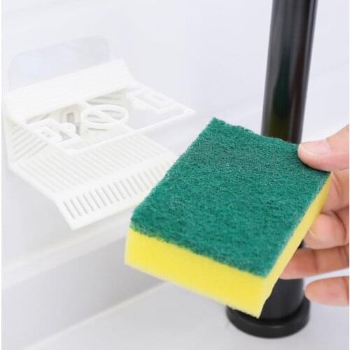 Football Field Shape Cleaning Furniture Rack Sponge Wipe Storage Rack Kitchen Sink Storage Drain Rack Home Kitchen Accessoreis