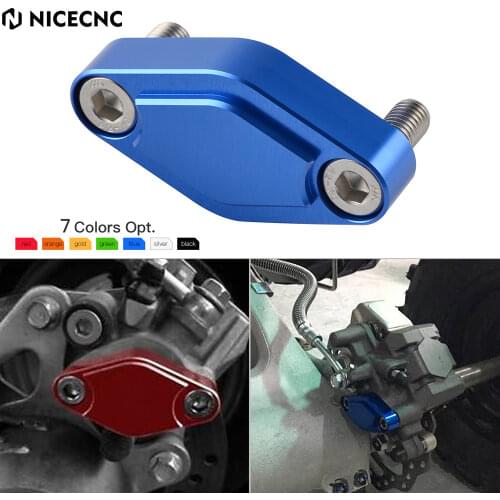 ATV Parking Brake Block Off Plate For Yamaha Raptor 125 250 660 700 YFZ 450 R/X Warrior Banshee 350 For Suzuki LTZ For Kawasaki