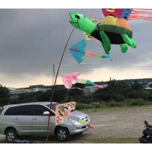 Fun ripstop Kite Turtle wind kites Trilobite soft Kite flying kites for adults outdoor toys Child kite large wind kites software