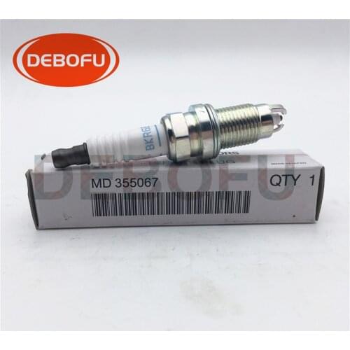 10pcs BK6REKUC MD355067 High quality Iridium Spark Plugs Replaced For VKA20 Mitsubishi