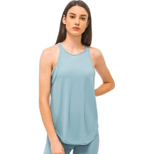 Womens Lightweight Fitness Tank Top Open Back Mesh Patchwork Yoga Tops Sleeveless Gym Shirts Summer Quick Dry Workout Clothes