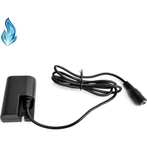 DR-E6 DC5521Female Coupler Replace LP-E6 Fake Battery Connector for Canon EOS 5D Mark II III 5D2 5D3 6D 7D 60D DSLR Cameras