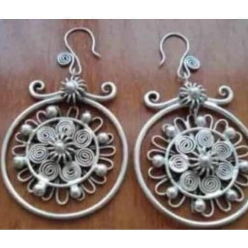 10-11MM AAA PERFECT ROUN south sea white pearl earrings