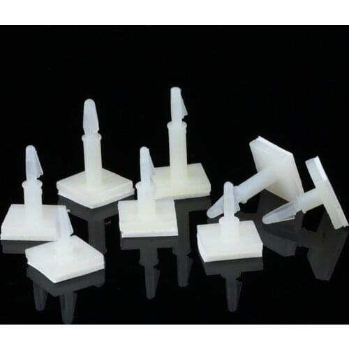 10pcs PCB Board Spacer Screw Reverse Locking Fixed Nylon Standoff Spacer Pillar for 3mm Hole 1.6mm Chassis Home Accessories