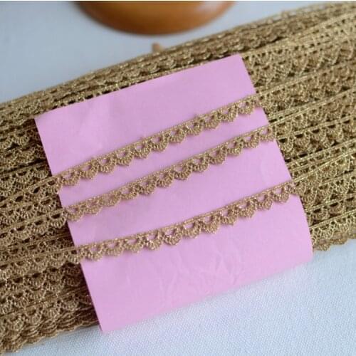 10 Meters Wholesale Dark Red Lace Ribbon Decorative Lace Trim for DIY Wedding Christmas Craft DIY Sewing Accessories
