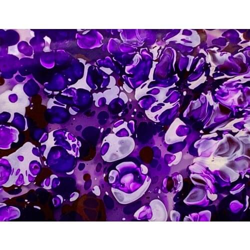 Acrylic/PMMA Multicolor Bubble Sheets 3.0mm for Jewelries, Crafts, Art Works, Decoration - Purple (CP05)