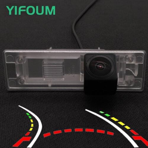 Fisheye Dynamic Trajectory Tracks Wireless Car Rear View Camera For BMW 1 Series Z4 E81 E87 E89 F12 F13 F20 F21 116i 120i Mini