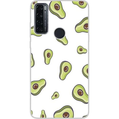 Compatible with TCL-20-SE-4G silicone gel tpu case cover case custom drawing design anti-shock fruits 004 case