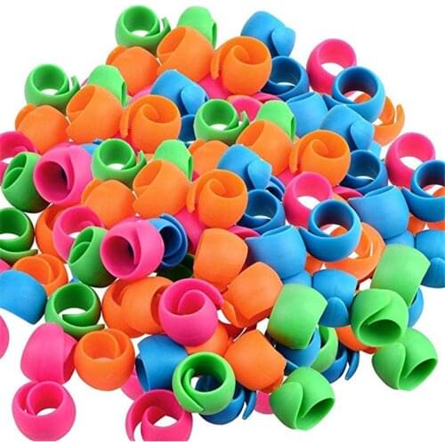 MIUSIE Colorful Spool Huggers Bobbin Clamps Holders Keep Thread Spools From Unwinding Peels New Dropshipping Threads Sewing Tool