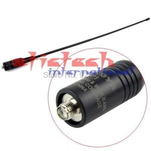 By DHL or EMS 200 pieces SMA-F Nagoya NA-771 Dual Band Antenna parts for Walkie Talkie Radio KG-UVD1P Puxing PX-777 PX-888K