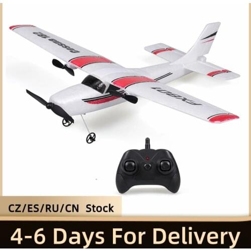FX801 2.4G 2Ch RC Airplane Fixed Wing Plane High Quality DIY EPP RC Drone Light Weight Higher Flying Gift For Children