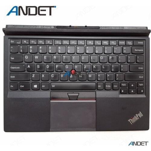 Used for Lenovo ThinkPad X1 Tablet 1st Backlit US Keyboard Palmrest Bottom Base Cover Touchpad TP00082K1 SM10K64600 01AW600