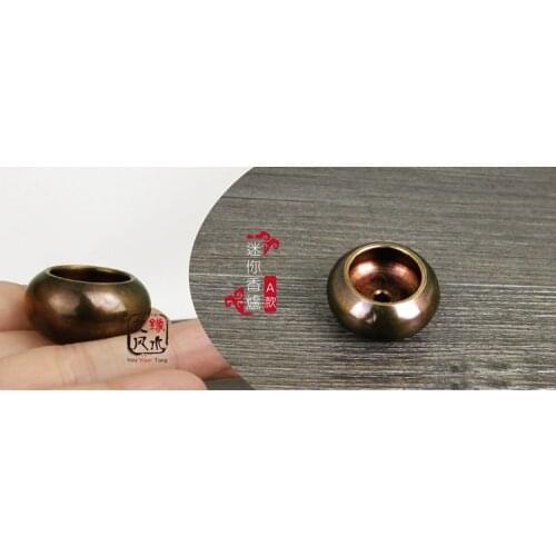 Copper incense incense , joss stick joss stick Mini tower incense incense sandalwood furnace device