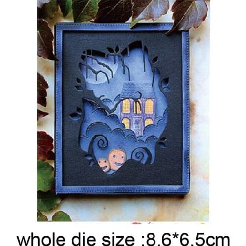 Halloween witch Metal Cutting Dies Stencil for DIY Scrapbooking Album Embossing Paper Cards Decorative Crafts Die Cuts
