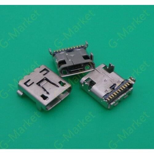 Micro 5P usb port dock connector original new for LG Optimus G2 D802 F320 VS980 LS980 10X