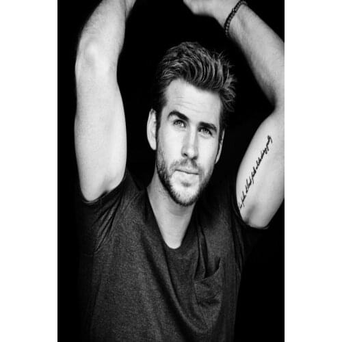 Custom Liam Hemsworth Art Canvas Poster Print Movie Picture for Living Room Wall Decor Wall art Posters home decor