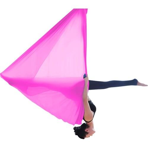 New Elastic 4 meters 2020 Aerial Yoga Hammock Swing Multifunction Anti-gravity Yoga belts for yoga training Yoga for sporting