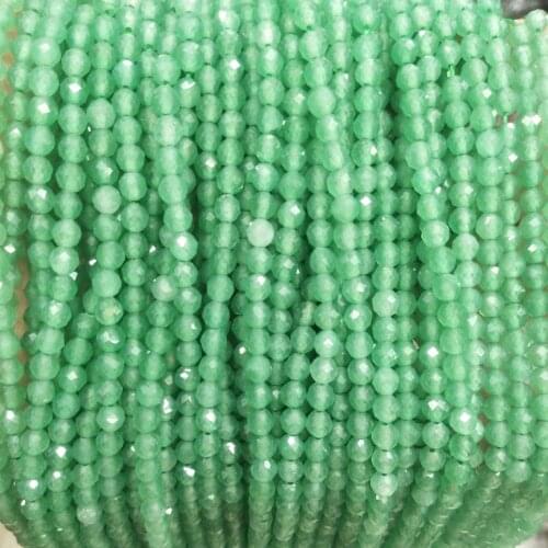 Wholesale Faceted 4MM Natural Stone Beads Amazon Agates Pink Quartz Lapis lazuli Beads For Jewelry Making DIY Bracelet Necklace
