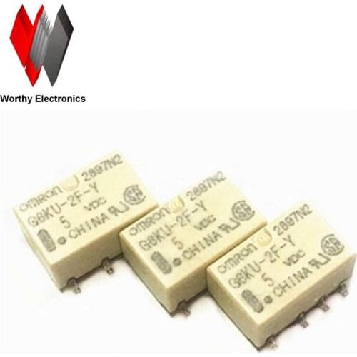 Wholesale 10pcs/lot relay G6KU-2F-Y-5VDC