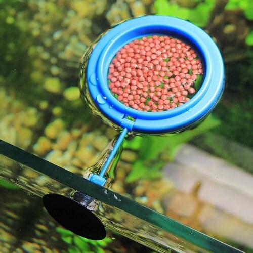 Floating Food Feeder Plastic Square Round Fish Feeding Ring Fish Feeder Ring Aquarium Feeding Ring Food Tray Feeder