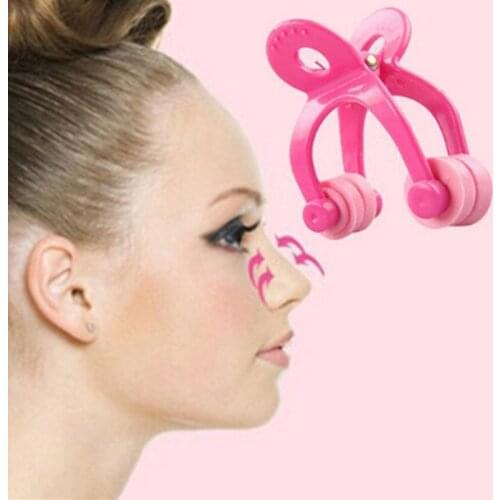 Pink Nose Up Clip Bridge Lifting Shaping Straightening Clip Clipper Nose Shaper Corrector Beauty Tools For Men Women