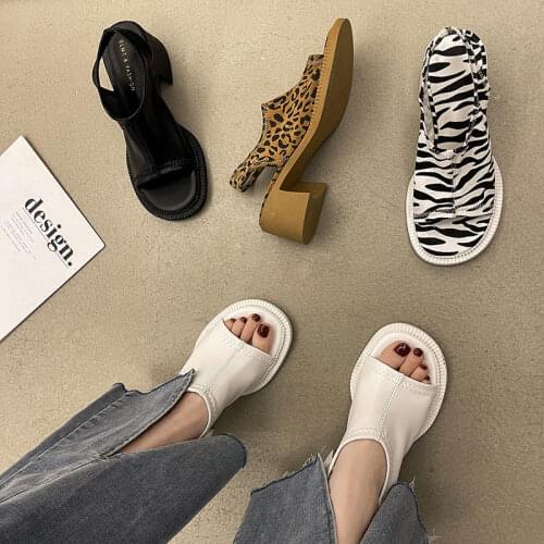 Women High Heels ShoesLadies Sexy Square Toe Slip on Clear Heel Transparent PVC Sandals L Female Fashion Zapatos De Mujer Tacon