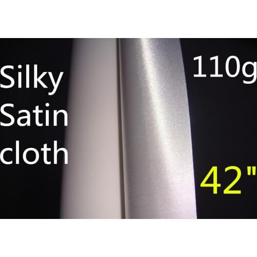 42in printable arts silk fabric canvas 42"*30m roll