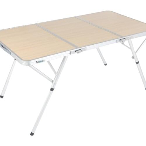 120CM3 Folding Small Folding Table Height Adjustable Aluminum Alloy Outdoor Camping Barbecue Tables