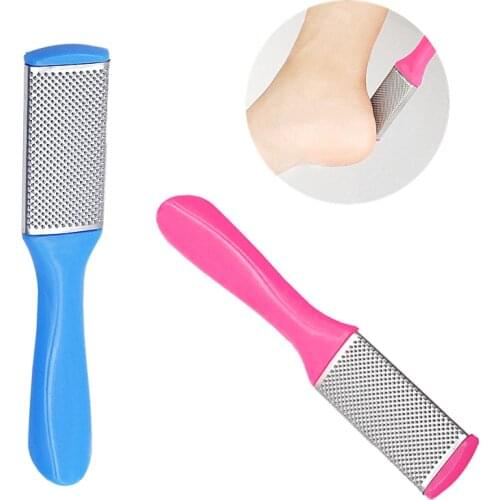 1pcs Professional Double Side Foot File Rasp Heel Grater Hard Dead Skin Callus Remover Pedicure File Foot Grater Feet Care Tool