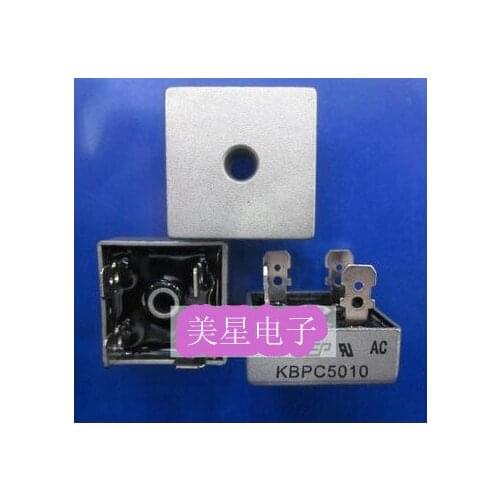 KBPC5010 50A 1000V S current single-phase bridge rectifier of new authentic quality assurance