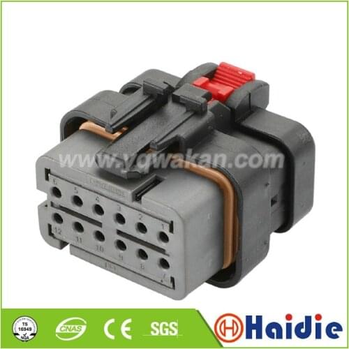 1sets 12pin automotive wiring harness housing plug plastic waterproof connector 776533-2
