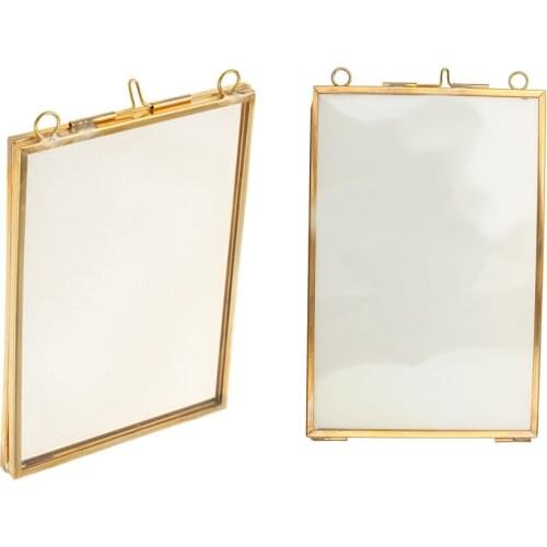 2pcs Vintage Hanging Photo Picture Elegant Photo Display Picture Frame Wall Decoration Portrait Photo Frame
