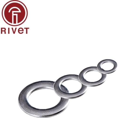 316 A4-70 GB848 DIN EN ISO 7092 Stainless Steel Flat Cushion Washer Small Gasket M1.6 M2 M2.5 M3 M3.5 M4 M5 M6