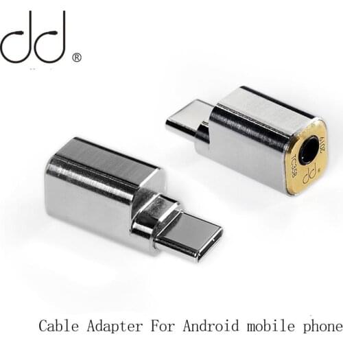 DD TC35B USB Type-C To Jack 3.5 Cable Adapter for Android Mobile Phone Huawei Xiaomi Oppo Vivo SAMSUNG Etc, 384kHz/32bit