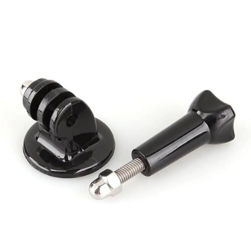 MAHA Tripod Adapter + Screw + Nut for Gopro Hero 1/2/3 ST-56 Black HOT