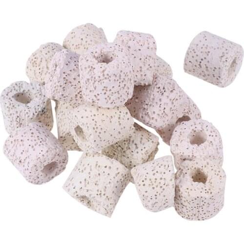 500g Aquarium Fish Tank Filter Ring Media Biological Filtration Ceramic Rings Aquarium Filter Accessories