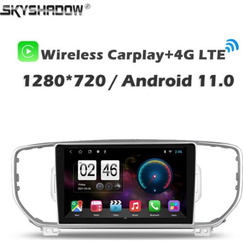 360 Panoramic Camera Carplay 6G+128G Android 10.0 Car DVD Player GPS WIFI Bluetooth RDS Radio For KIA Sportage 4 KX5 2016 - 2019