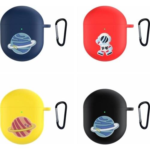 For Xiaomi Redmi AirDots 3 Pro Case Cartoon Planet / astronaut Silicone Non-slip Protect Earphones Cover for Redmi AirDots3 PRO