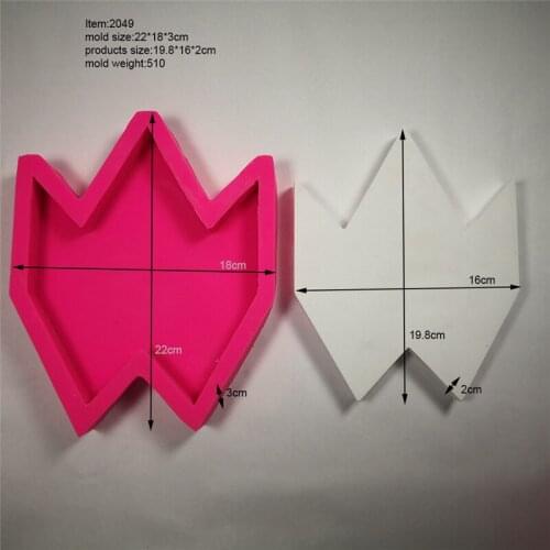 Creative Polygon Concrete Pots Fleshy Flowerpots Silicone Mold Scented Candles Handmade Plaster And Other DIY Products