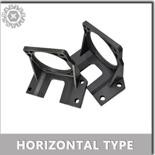 For 6W/15W/25W/40W/60W/90W AC Reversible Gear Variable Speed Motor Horizontal Bracket 70*70/80*80/90*90MM Geared Motor Bracket