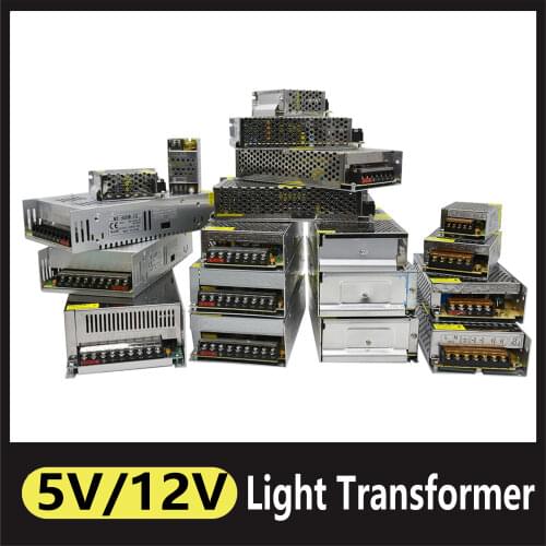 NEW Switching Power Supply Light Transformer AC 110V 220V To DC 5V 12V Power Supply Source Adapter 4A 6A 10A 20A for Led CCTV