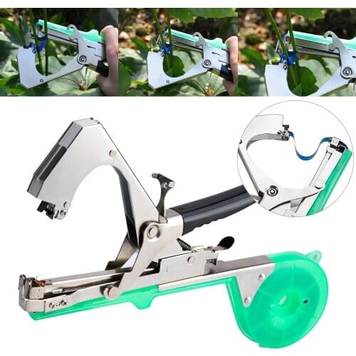 New Potable Plant Hand Tying Tape tool Tapener Machine Garden Stem Branch Binding Tools Tape tool Tapener or tapes or nail 1pc