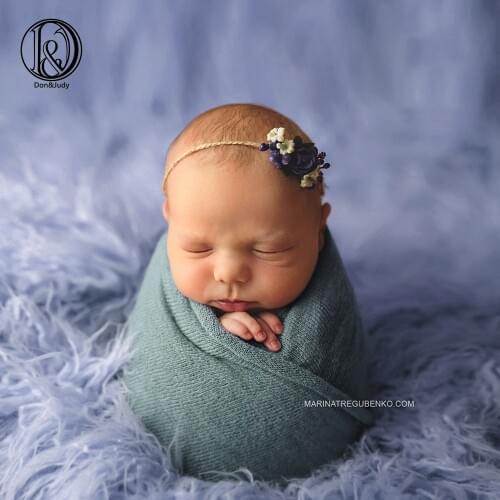 D&J 75x50cm Blanket Photography Prop Faux Fur Stuffer Blanket Background Baby Photo Soft Blanket Newborn Baby Photography Props