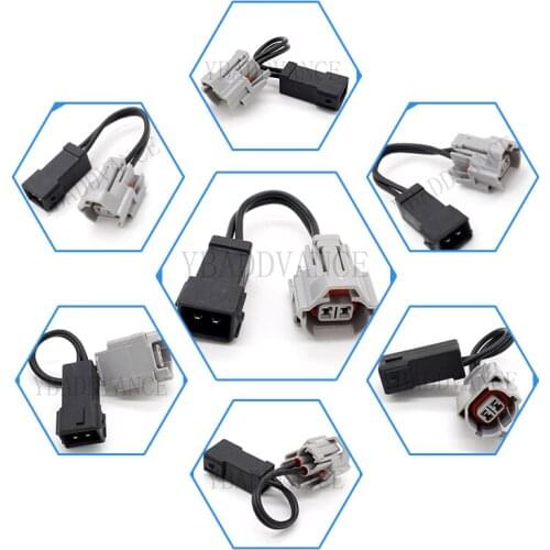 Female to EV1 Male Adapter Harness Connector Fit for Fuel Injector