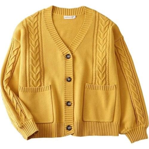 2020 High Quality Japanese Style Students School Uniform Girl Women Sweater Long Sleeve Jk School Uniforms Cardigans 11 Colors