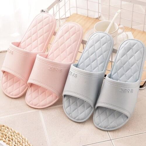 Fashion Summer Home Men Slippers Casual Lovers Shoes Non-slip Bathroom Slides Flip Flops Indoor Women Platform Slippers Sandals