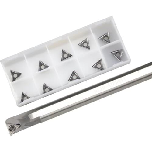 HSS turning tool lathe boring bar small diameter deep hole boring cutter H08K-STUCR09 H10K-STFCR09/11 for Carbide Inserts TCMT