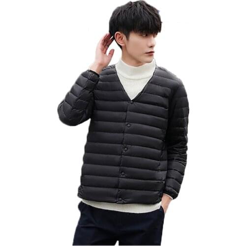 Ultra Light Duck Down Men Matt Fabric Lightweight Coat Warm Female Windbreaker Parka Mens Down Jackets Plus Coats